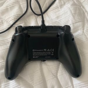 Xbox green camouflage wired controller